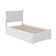 Flagg Solid Wood Storage Platform Bed with Footboard and Under Bed Drawers