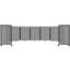 Cloison murale en polycarbonate 360-100001065-100001097