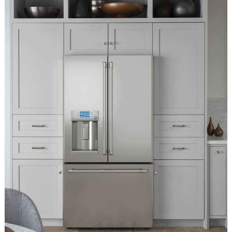 Café Appliances 36" Counter Depth French Door 22.1 cu. ft. Smart Refrigerator, Stainless Steel