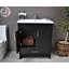 Ensemble de meuble-lavabo simple 23 po Ceravolo-996963505