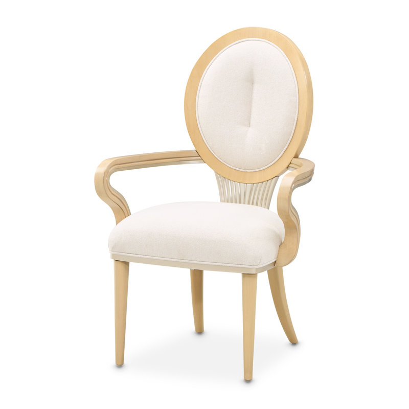 Camellia Field Caramel Dining Chair