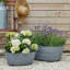 Matlock Oval Metal Planter-417815219