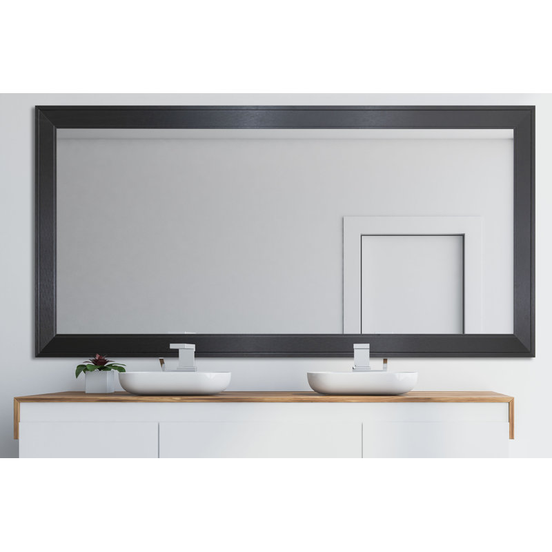 Aizik Engineered Wood Flat Wall Mirror, 31.5" x 59.5"