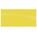 Visionary Magnetic Wall Mounted Glass Dry Erase Board