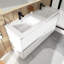 Meuble-lavabo double 60 po avec lavabo en résine-2092033819