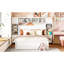 Grand lit avec amplement d'espace de rangement et prises de courant encastrées - 4 tablettes de rangement intégrées-1965771663-1965771656