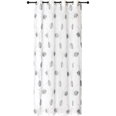 Semi Sheer Curtain Single Panel