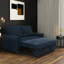 Modern Pull-Out Sofa Bed With Easy Conversion Mechanism For Living Room And Guest Use.-77409067