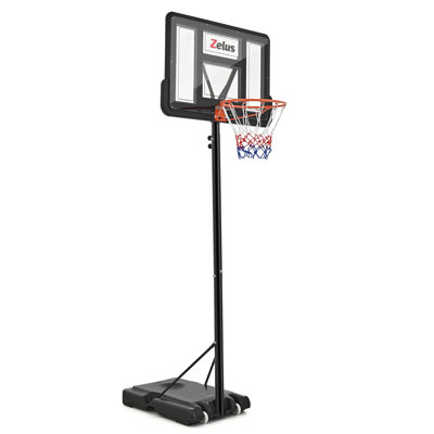 Portable Outdoor Basketball Hoop 4410 ft Adjustable Heights with 433 Backboard
