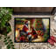 Paillasson Irish Setter and Santa Claus-112753687