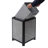 Metal Open Kitchen Trash Can-92560205