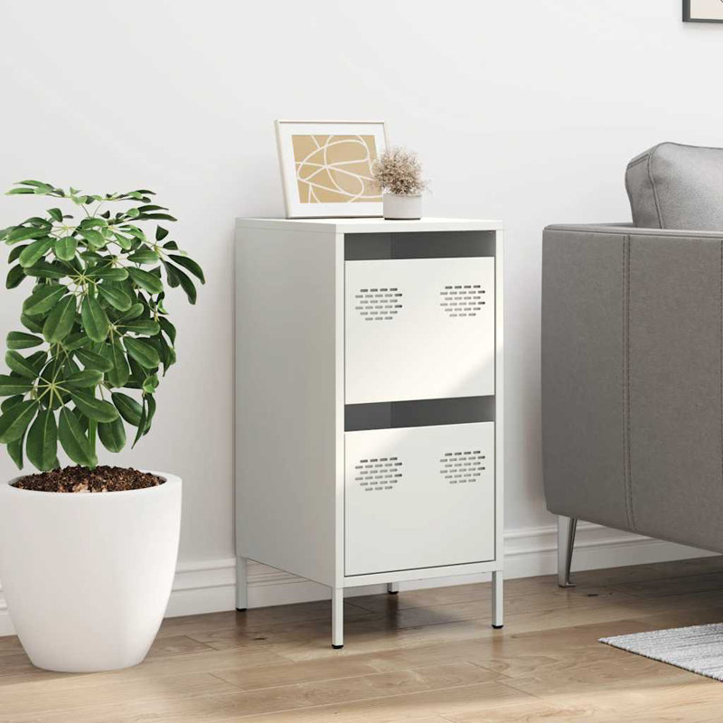 Ameyali End Table, White