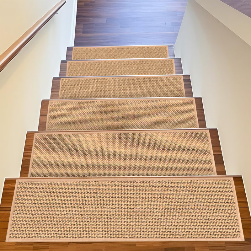 Tapis antidérapants pour tapis en caoutchouc, Beige