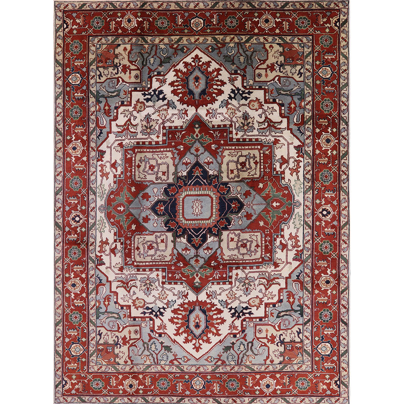 Oriental Indoor Rug, Rectangle 5' x 7'