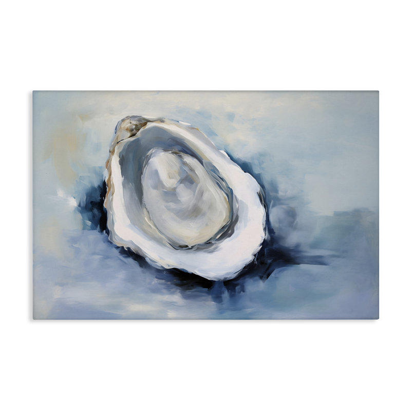 Art mural sur toile Traditional Mollusk View par Petal Prints Design, H 30 po x l 45 po