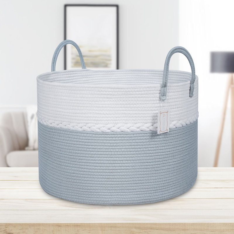 Fabric Laundry Hamper With Handles