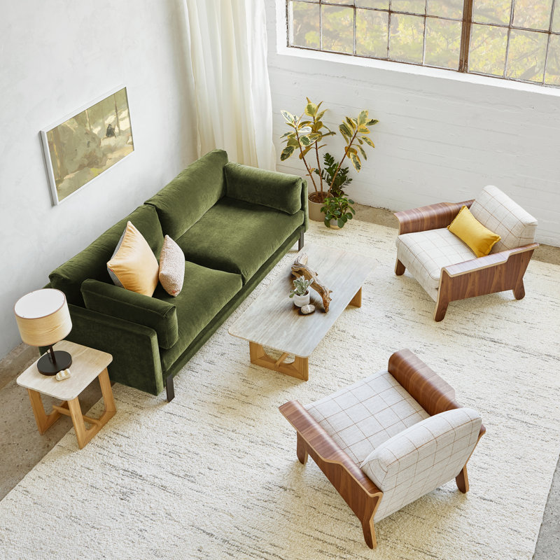 Silverlake XL Sofa, Velvet Cocoa