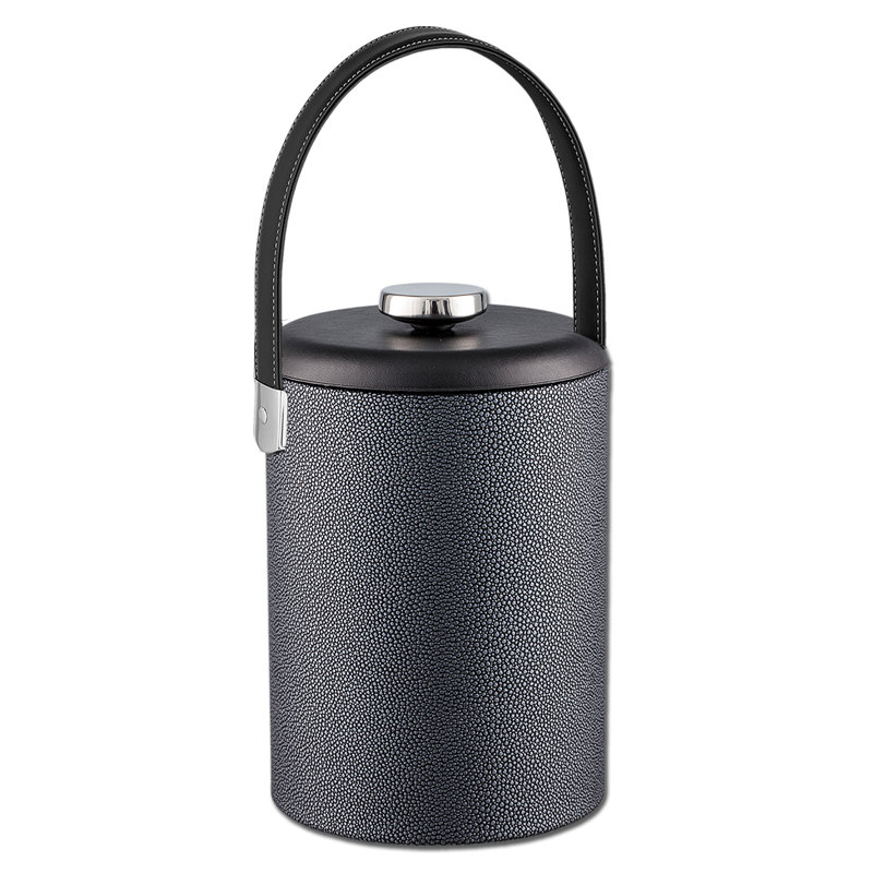 Seau à glace 2 qt noir Macey