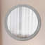 Huldar Glass Flat Wall Mirror