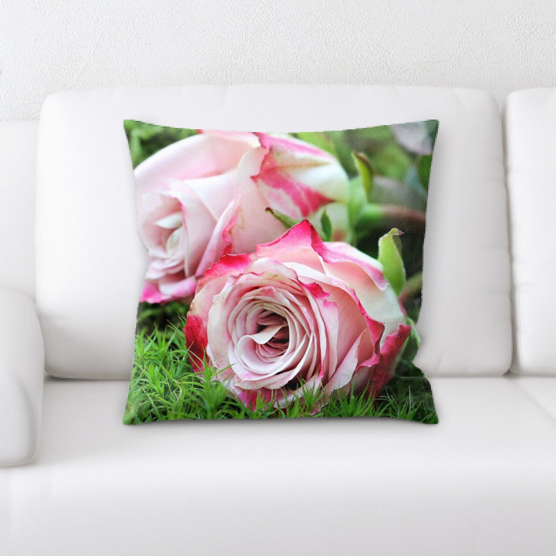 Microsuede Throw Pillow