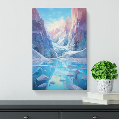 Glacier Futurism - No Frame Print