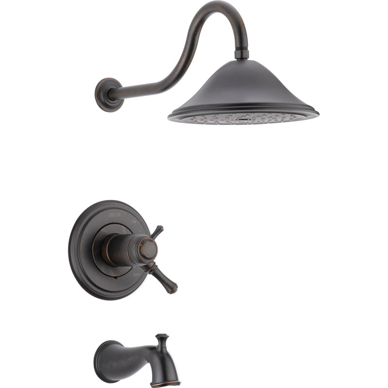 Cassidy™ Thermostatic Tub and Shower Faucet, Venetian Bronze