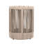 Table d'appoint en bois avec corde pour patio et cour - élégance rustique, support de 175 lb, mobilier d'extérieur à assemblage rapide, hauteur de 18,42 po, idéal-1064992899-1064992900