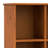 Draper 57"W Solid Hardwood Storage Console Table with 8 Cube Storage