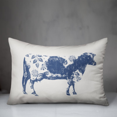  Cow Rectangular Pillow Cover & Insert