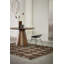 Wool Geometric Area Rug in Brown-1501782082