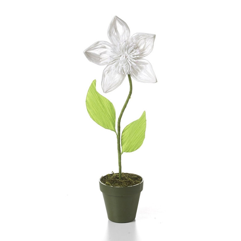 Flowering Plant, 18" H x 5" W x 5" D