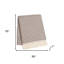 Jeté en mélange de coton 55 po x 70 po avec frange