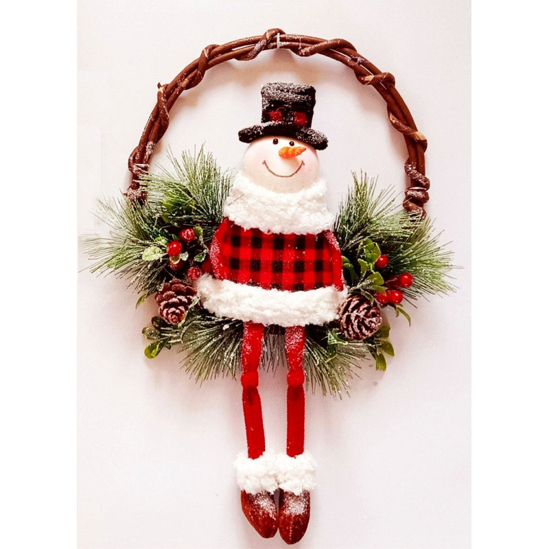 Faux Pine 12.6'' Wreath