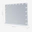 Rectangle LED Metal Mirror
