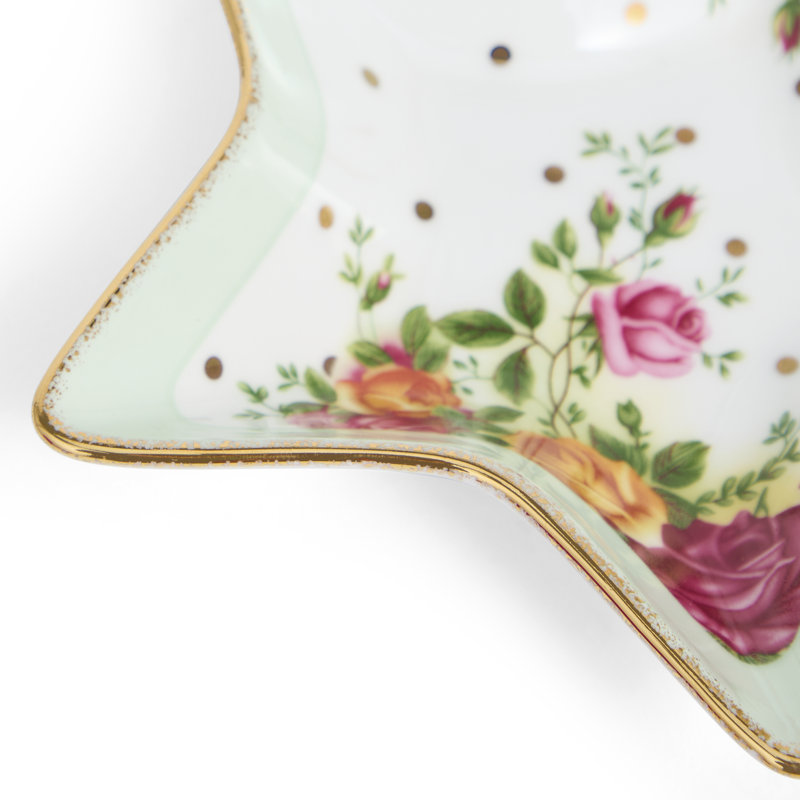 Royal Albert Old Country Roses Christmas Star Bowl