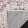 Tapis ivoire / rose Cohan