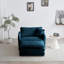 Fauteuil d'appoint avec repose-pieds Raille-118444872