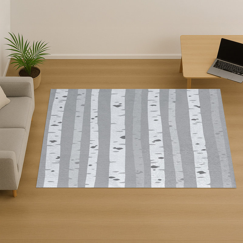 Abstract Area Rug, Runner 70 x 140 cm