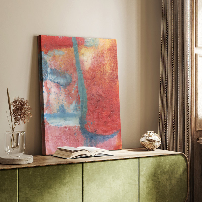 Spring Step II -Custom Wrapped Gallery Cavas, 60" H x 40" W