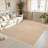 Monaco Series Abrstract Black/Gray/Ivory/Beige Area Rug-25041133