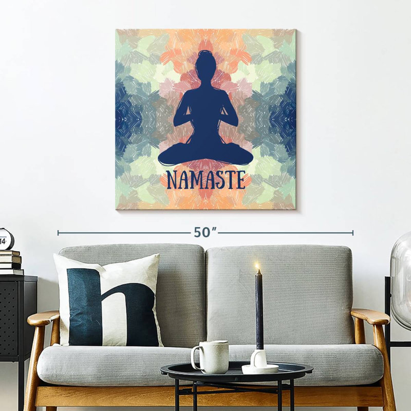 Kerrick Meditation Namaste, 30" H x 30" W