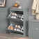 Small Shoe Cabinet for Entryway With 2 Drawers
