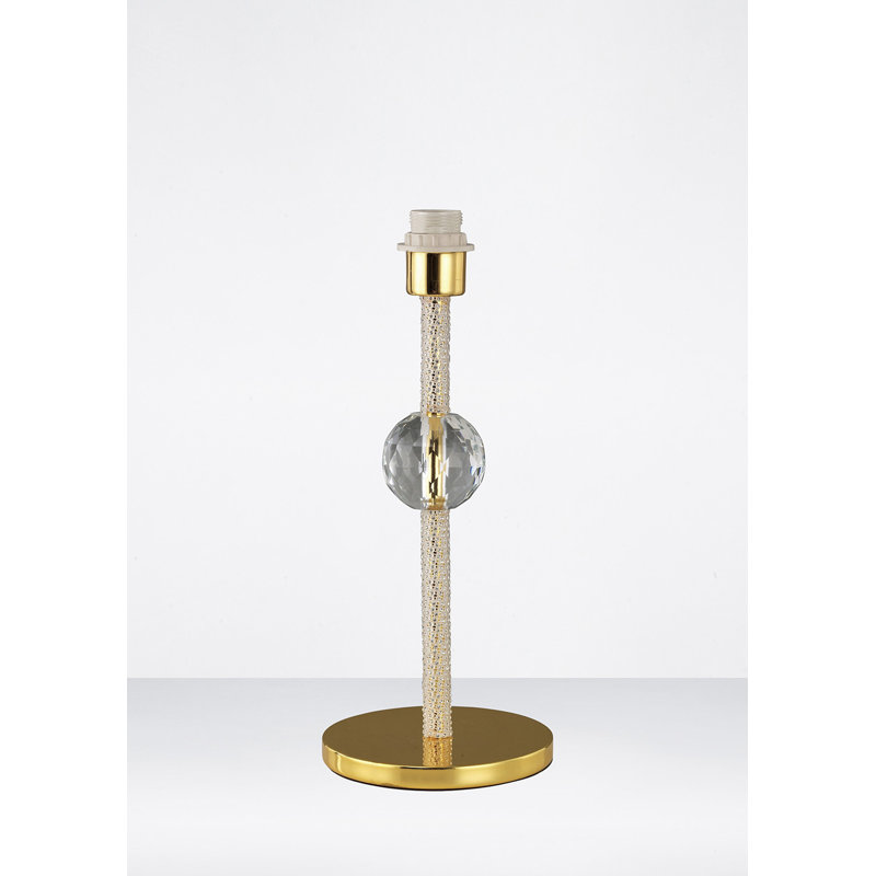 Gelnett Crystal Table Lamp, Gold