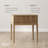 Boho Fluted Wood Nightstand Or End Table-1680951238