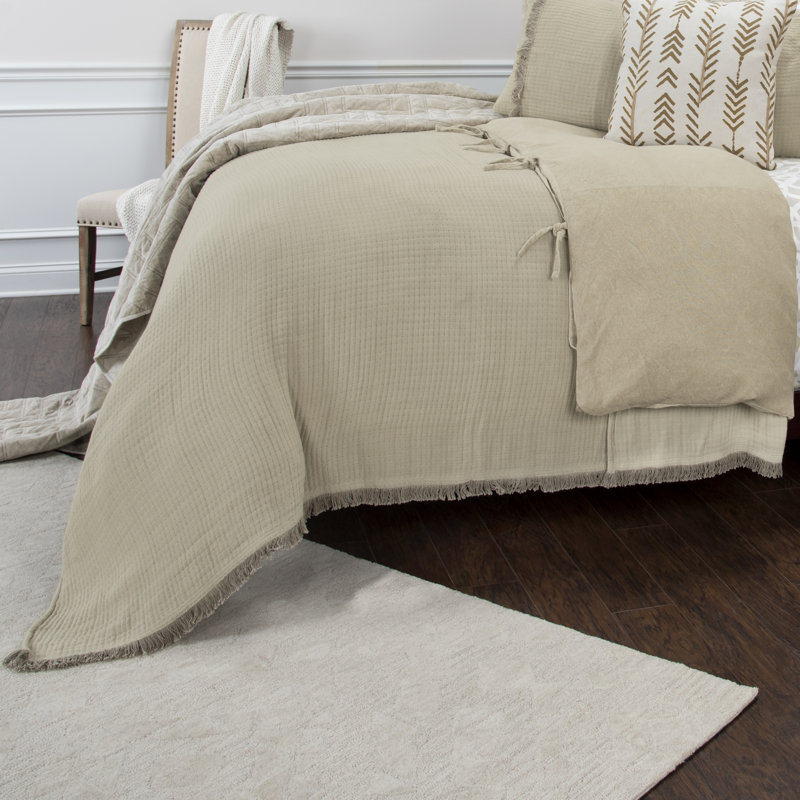 Courtepointe Debbie, Courtepointe de très grande taille, Beige