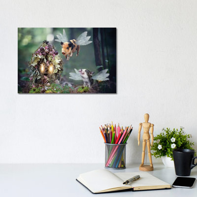 " Fairy Piglets " by Karen Burke