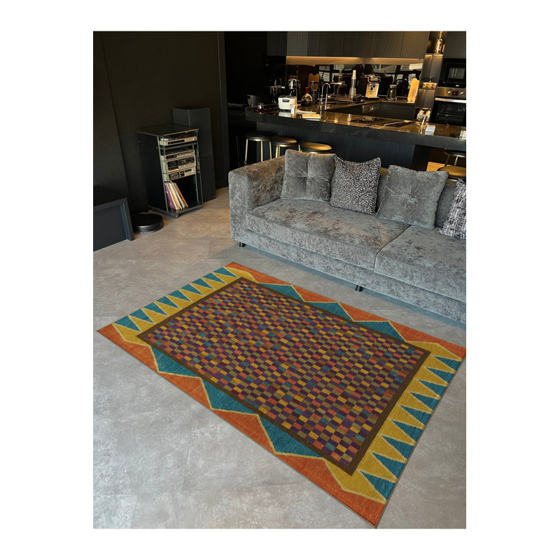 Tapis tissé crème Mosso, 3'11" x 5'11"