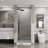 34"W x 72"H Pivoting Shower Door-110915125