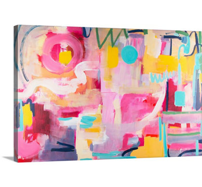 Golconda Amira Rahim - Wrapped Canvas Print