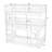 Wood Triple Bunk Bed With Two Built-In Ladders And Guardrails-1928512794